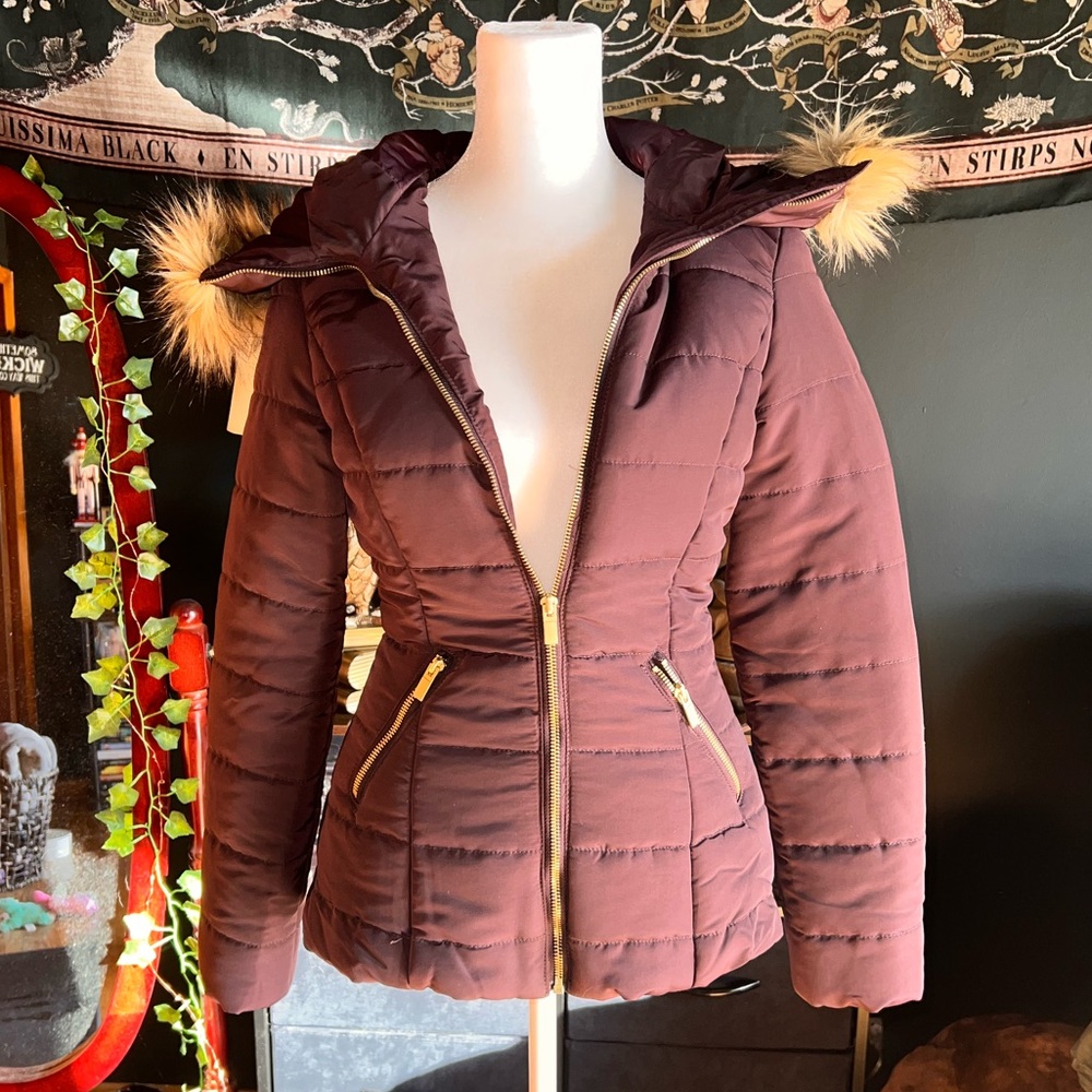 H&M Purple Puffer Jacket